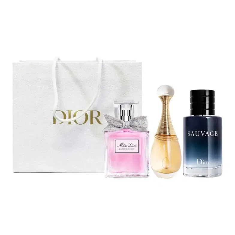 Набор парфюмерных пробников DIOR Floral Sweetheart, Realme, Wild, Цвет: Black