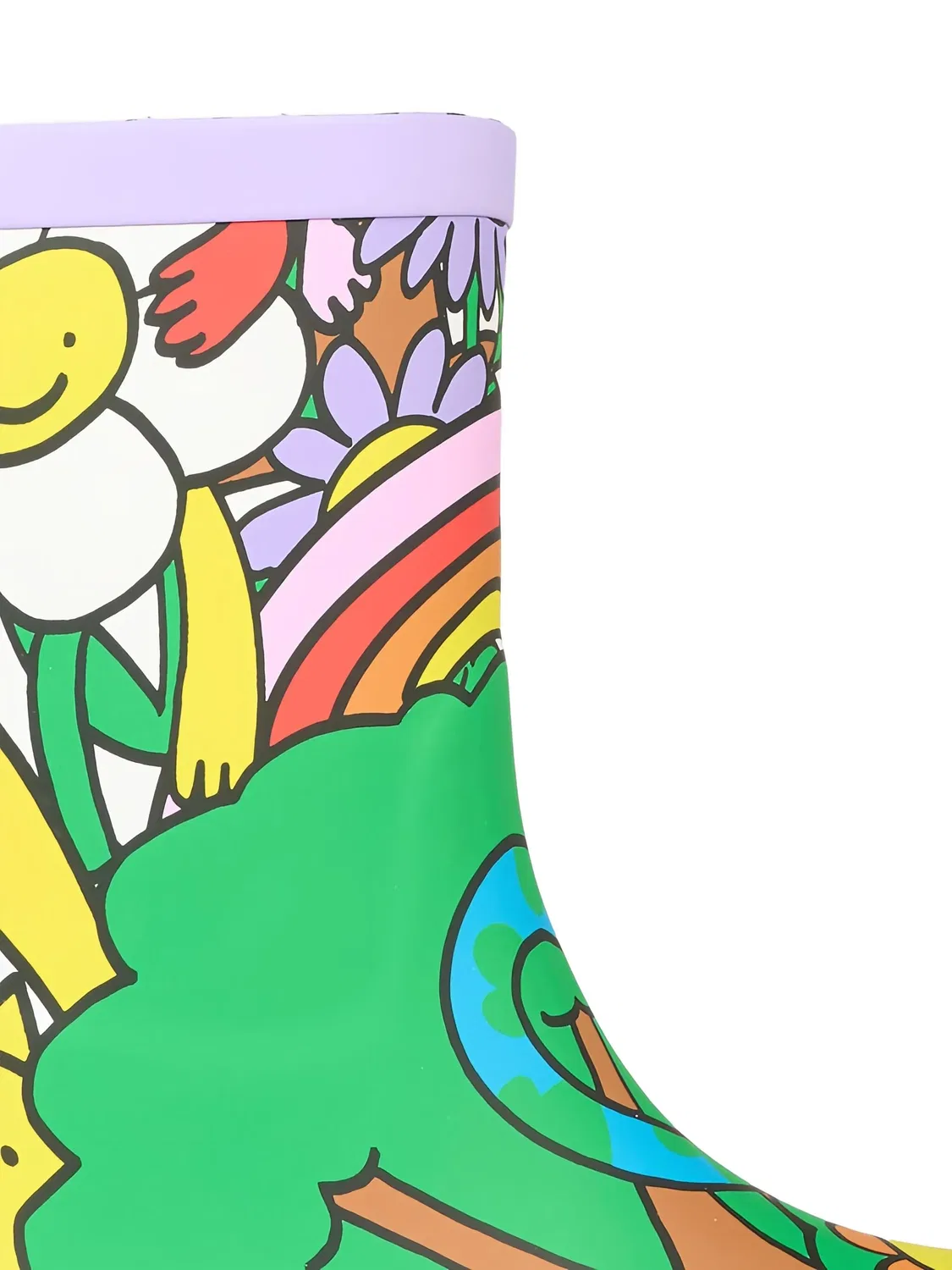 Сапоги Earth Friends от Stella McCartney, фиолетовый — фото 2