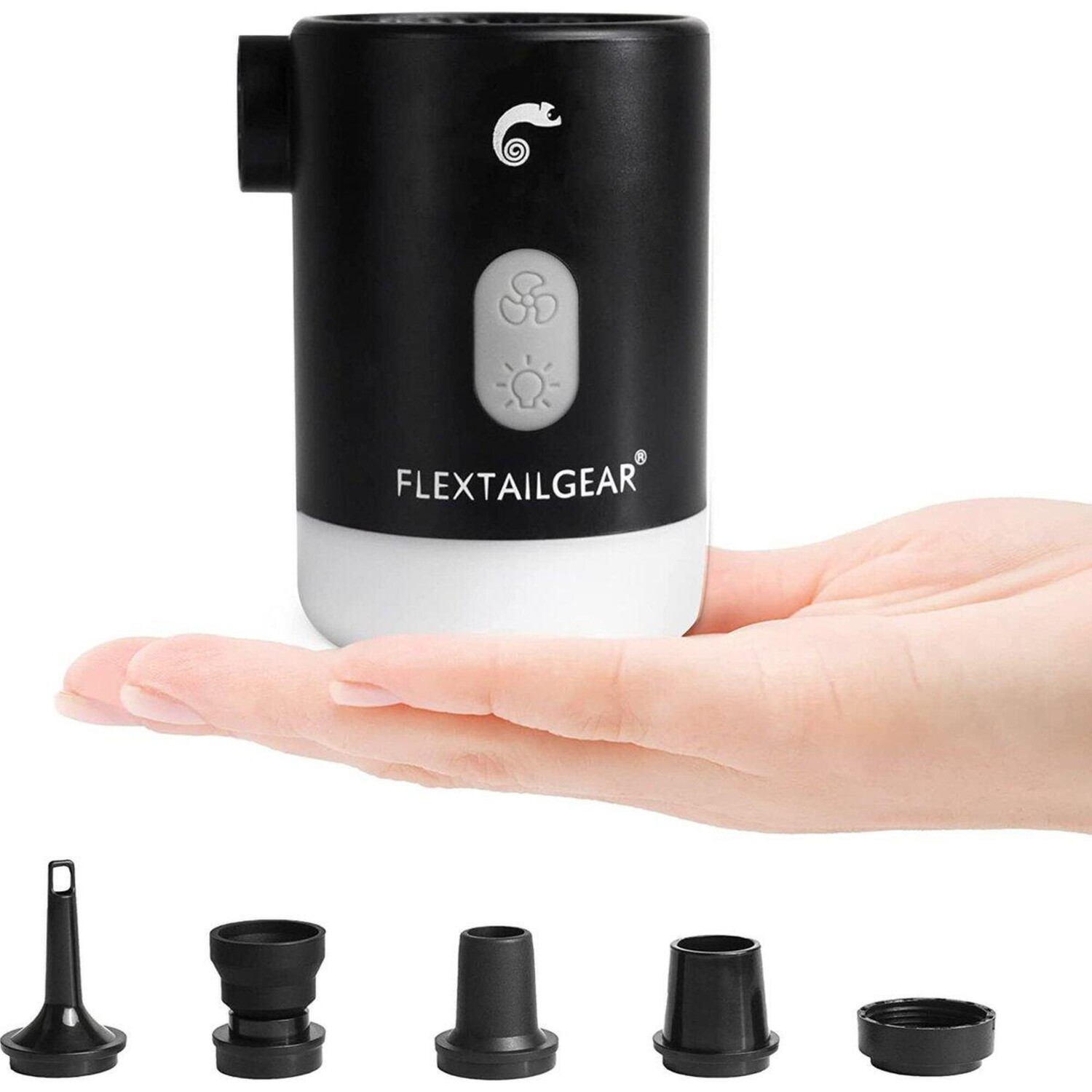

Насос Flextailgear Max Pump 2 Pro с надувным матрасом и фонарем, черный