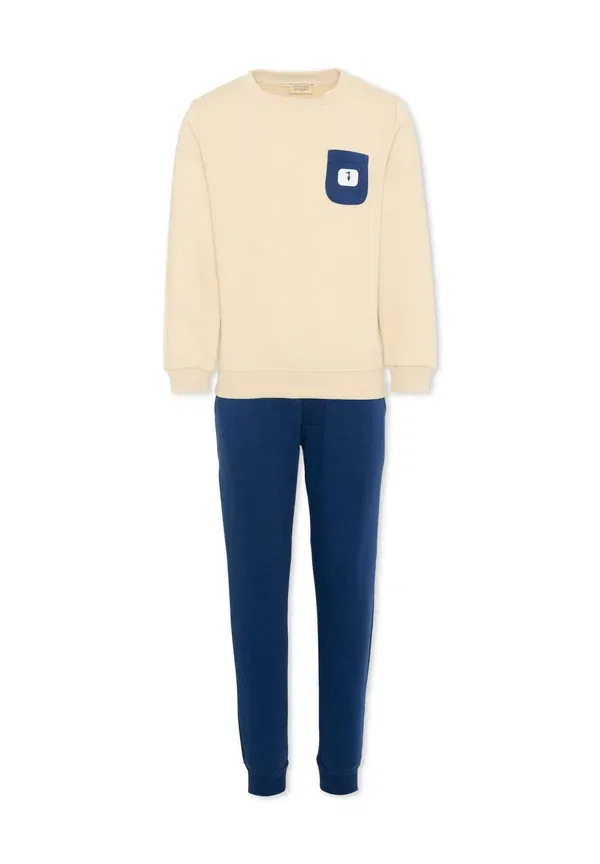 Костюм спортивный с принтом Tru Trussardi Junior бежевый