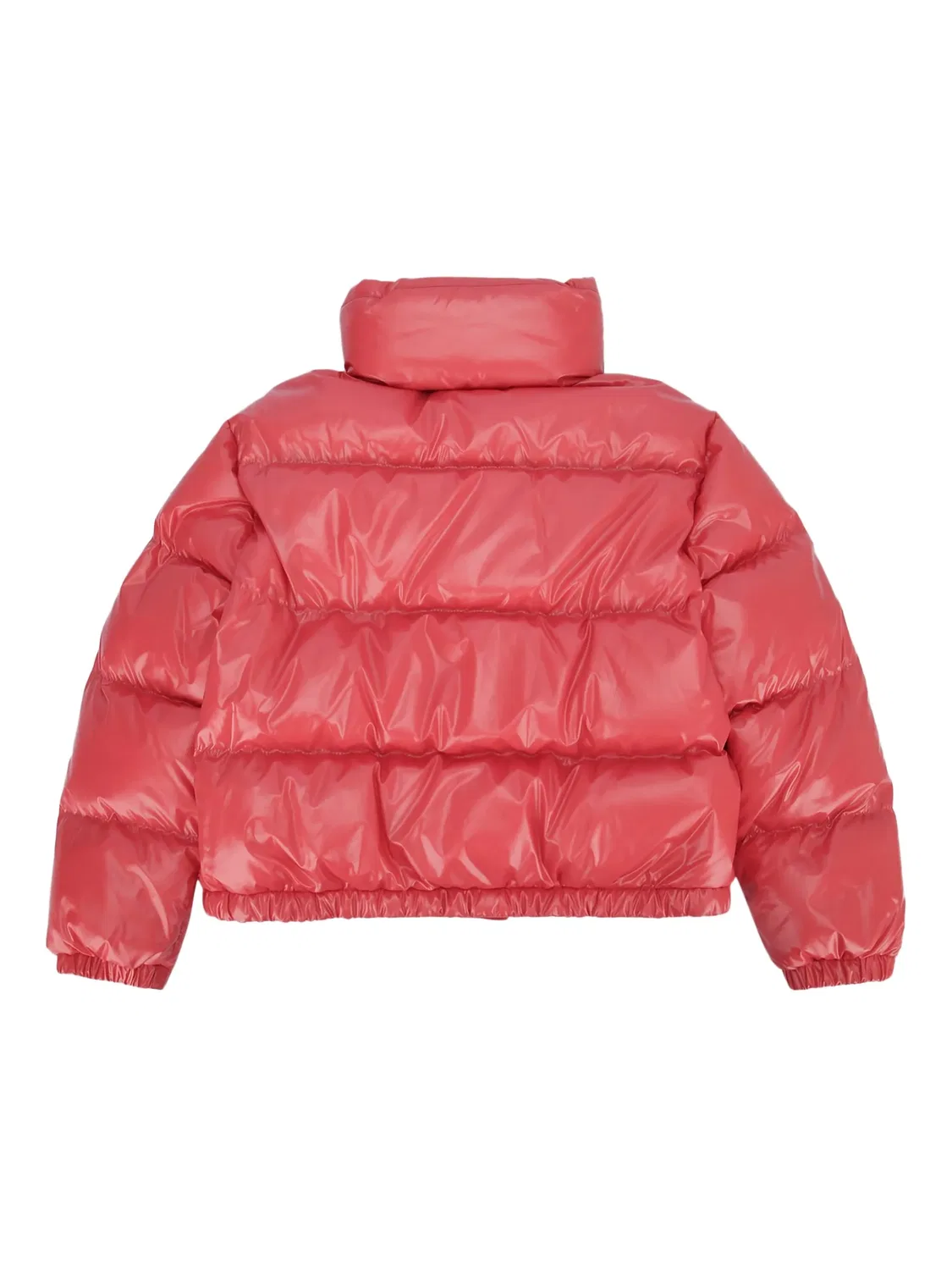 Красная стеганая куртка Moncler, красный — фото 2