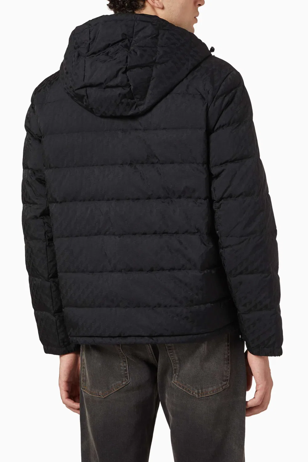 Куртка пуховик с логотипом Logo Down Blouson Emporio Armani — фото 3