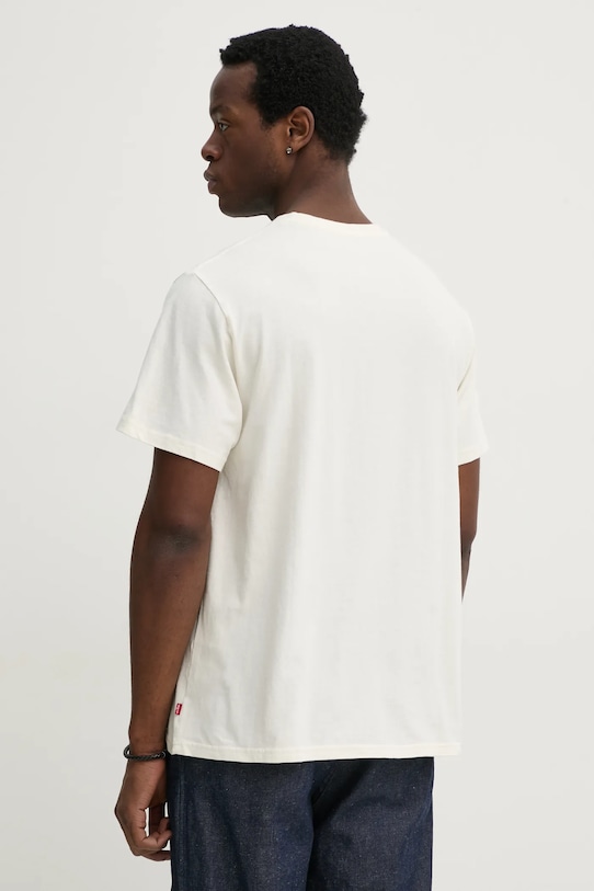 Футболка хлопковая SS Relaxed Fit Tee Levi'S, бежевый — фото 3