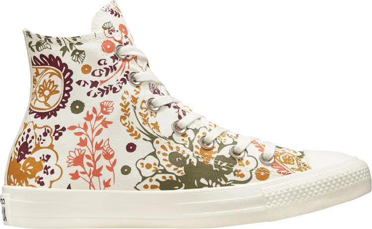 

Кроссовки Converse Wmns Chuck Taylor All Star High Fall Florals, кремовый, Бежевый, Кроссовки Converse Wmns Chuck Taylor All Star High Fall Florals, кремовый