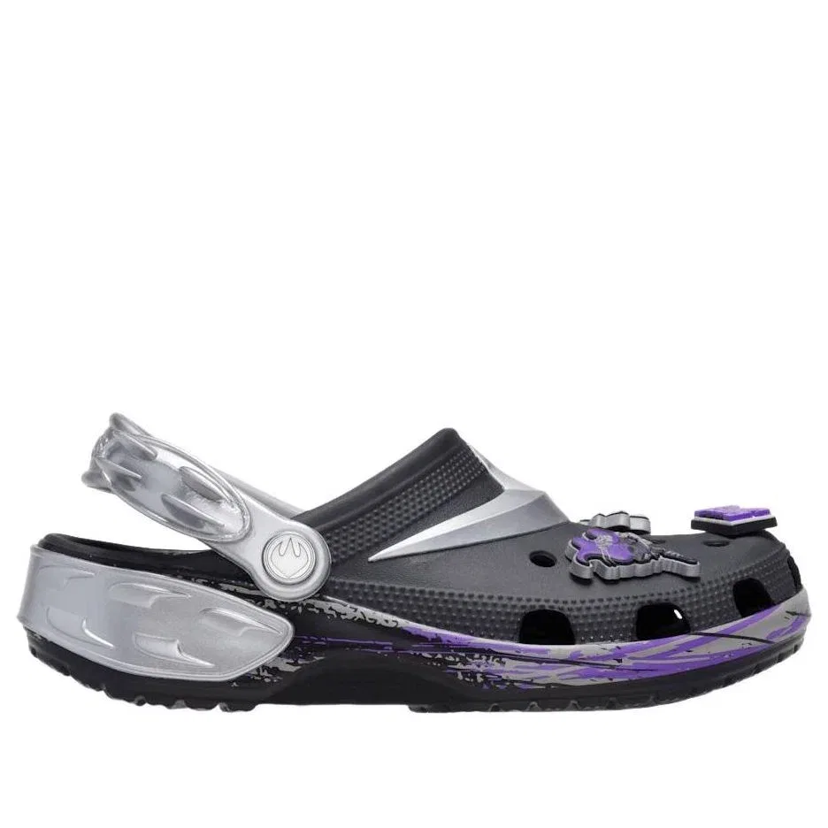 Детские сабо с принтом Classic Clog Shredder Crocs, мультиколор — фото 2