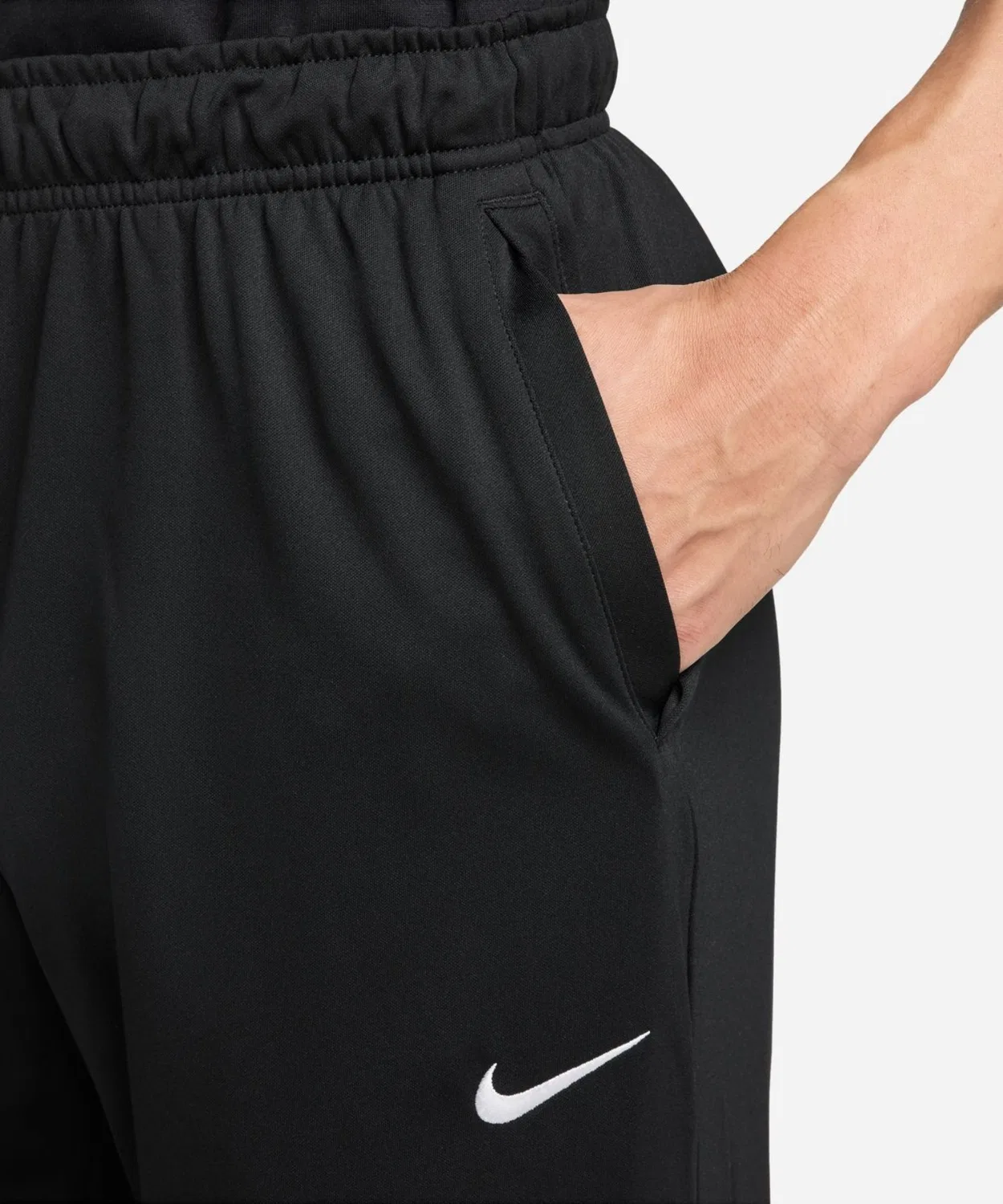 Мужские спортивные брюки стандартной посадки с эластичным поясом NIKE DF Flex, Black — фото 3