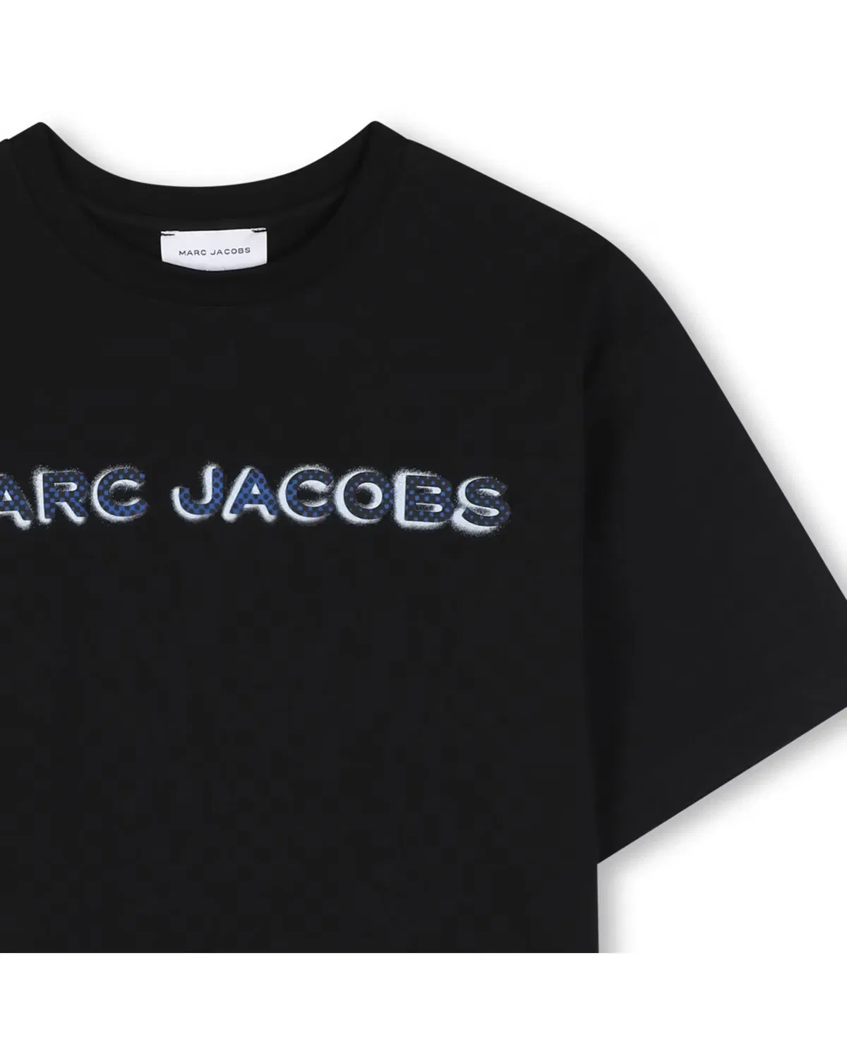 Детская футболка для мальчиков с принтом Marc Jacobs, Negro — фото 2