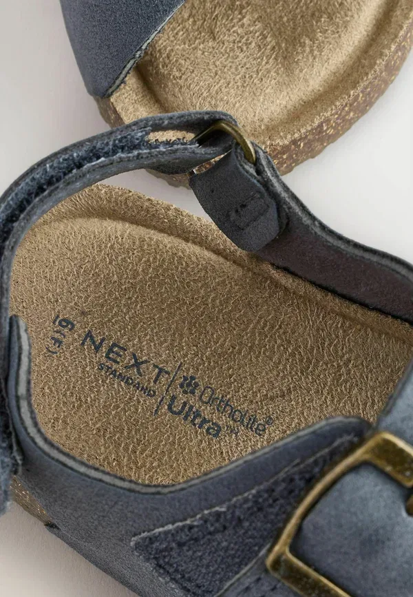 Туфли с открытым носком Baby shoes Next new темно-синий — фото 4