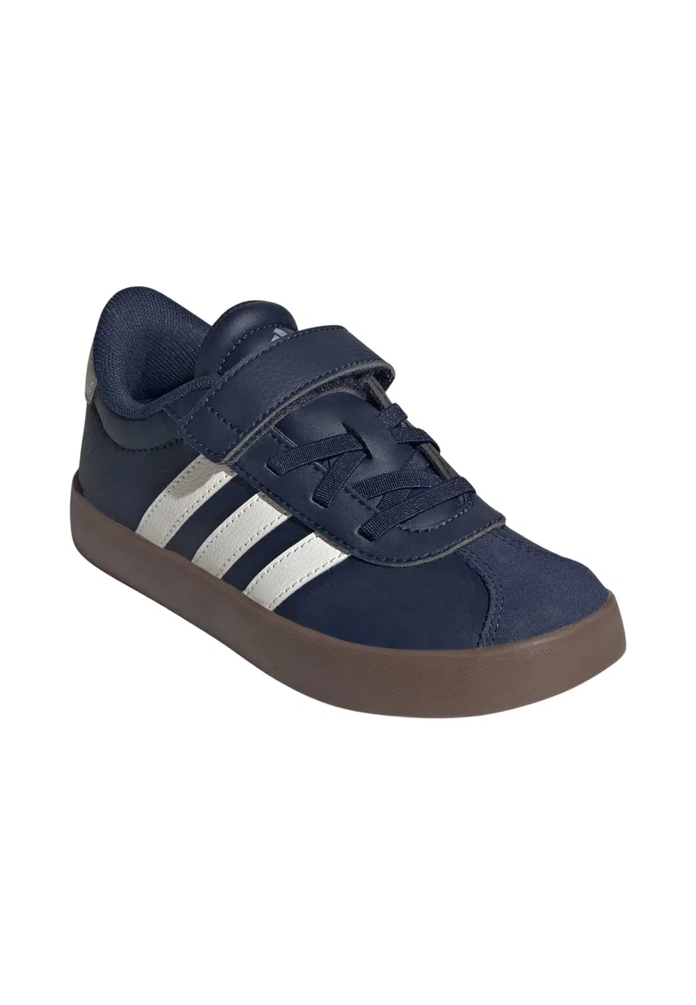 Adidas vl Court 3 0 кроссовки kinderschuhe кроссовки унисекс - кроссовки Adidas Sportswear, Night Indigo Core White Gum — фото 2
