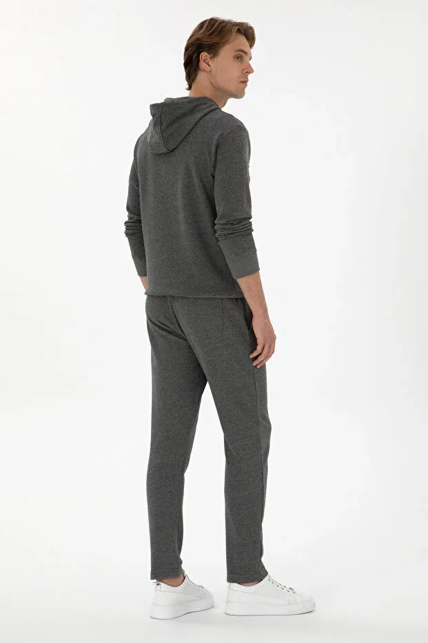Мужские спортивные брюки скинни U.S. Polo Assn., Anthracite Melange — фото 4