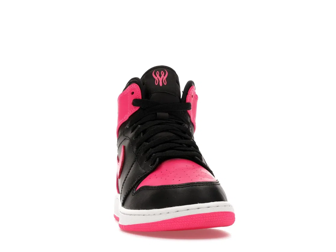 Детские кроссовки Lifestyle с высоким верхом Jordan 1 Retro Jordan, Hyper Pink White Black — фото 2