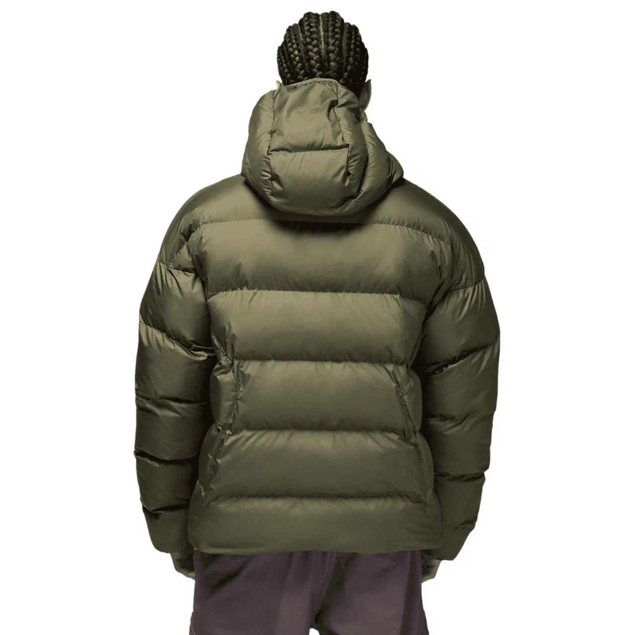 Мужская куртка-пуховик Brooklyn Puffer Jacket Jordan, цвет Medium Olive/Black — фото 2
