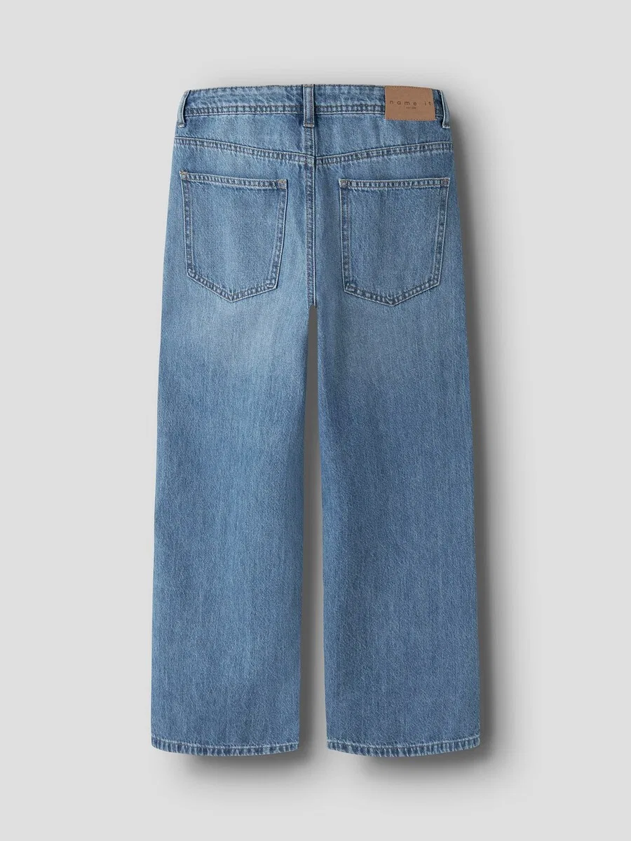 Джинсы NAME IT Baggy Jeans 'NKMBen' из синей джинсовой ткани — фото 2