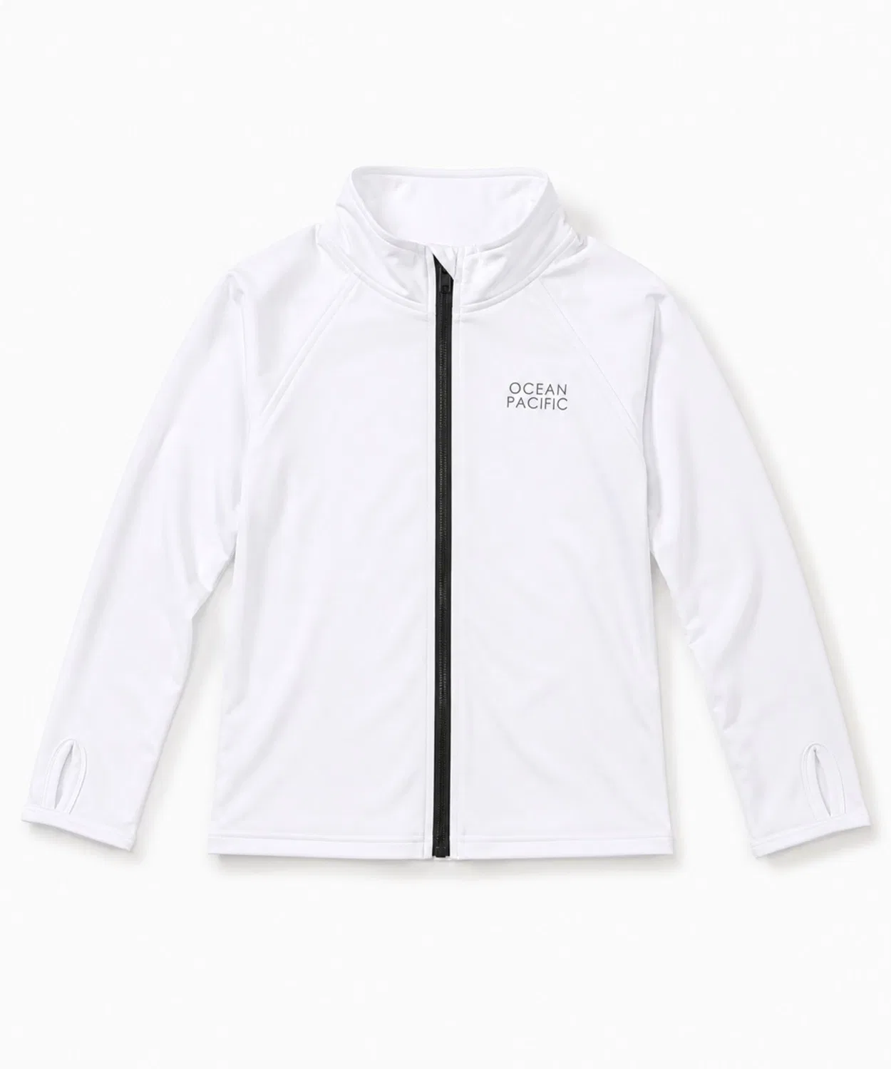 Детский рашгард с длинным рукавомOcean Pacific, White