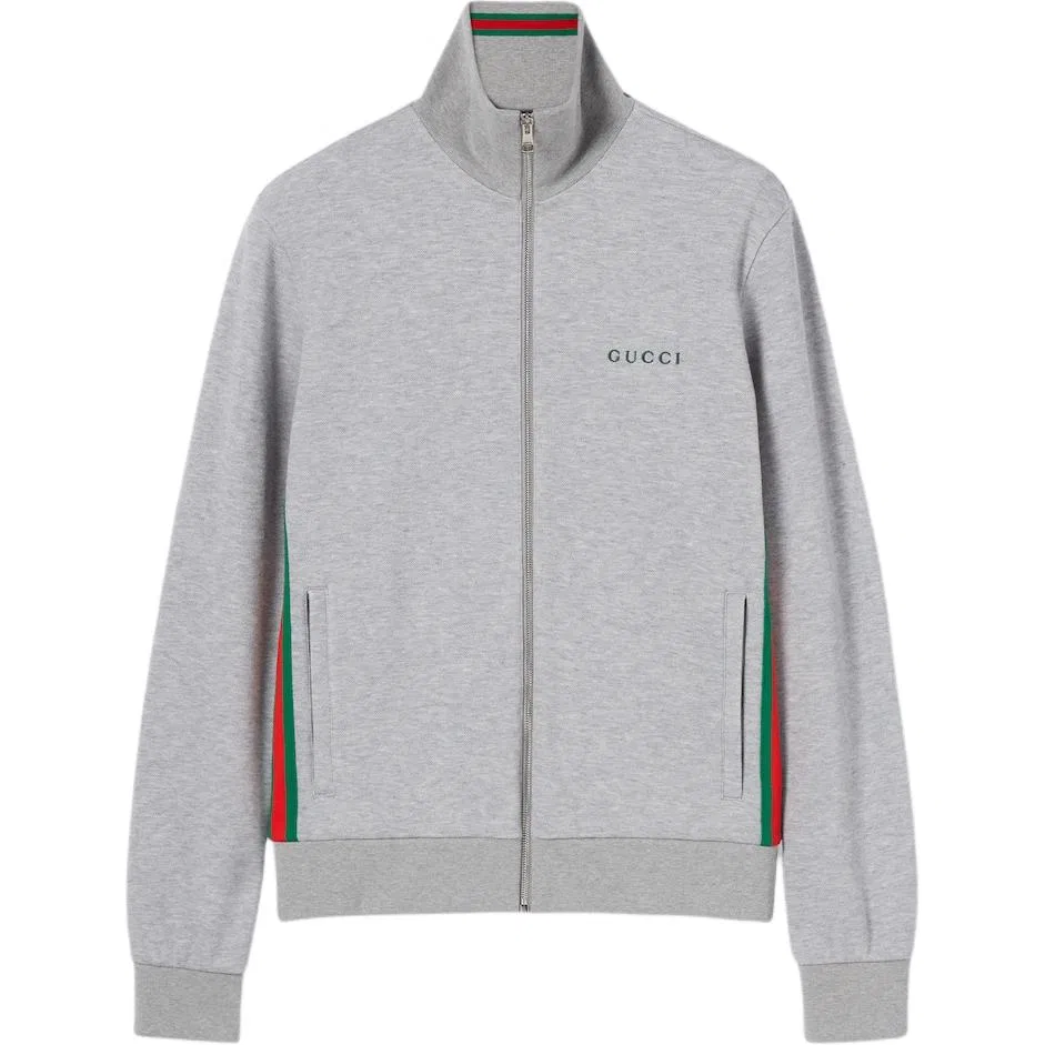 Мужская куртка с вышитым логотипом Cut-off Size Label Gucci