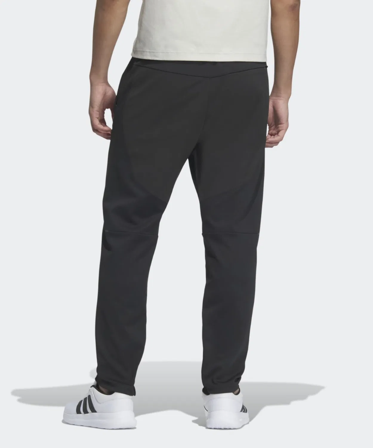 Мужские спортивные штаны с утяжкой Premium Active Regular Fit Full Length Track Pants Adidas, Black — фото 2