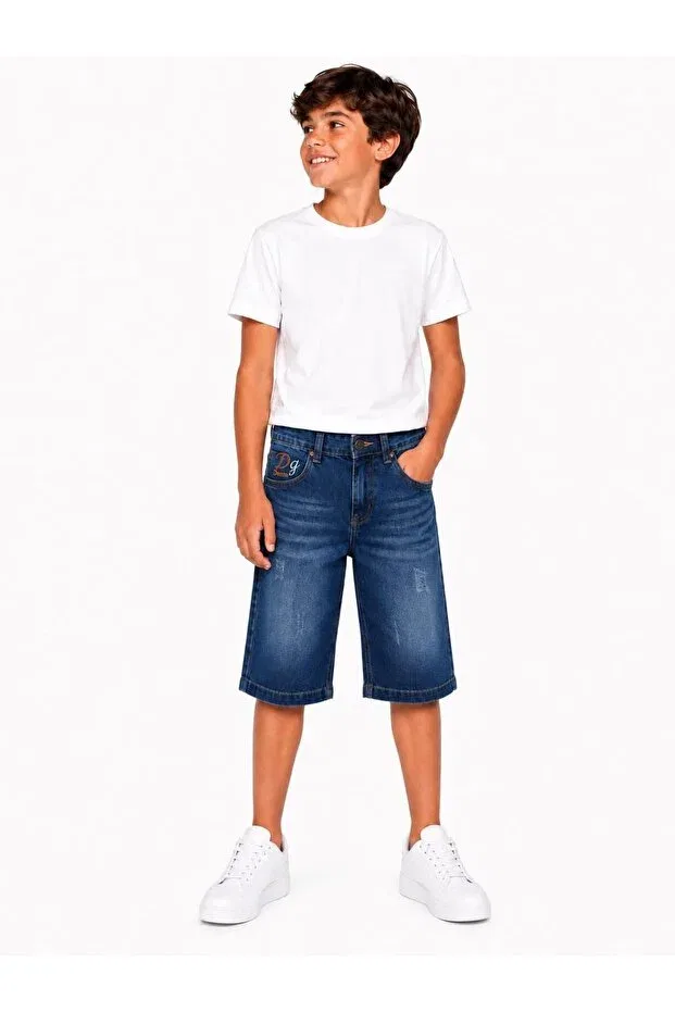 Детские шорты для мальчиков хлопковые Beli Dgs Kids, Navy Blue