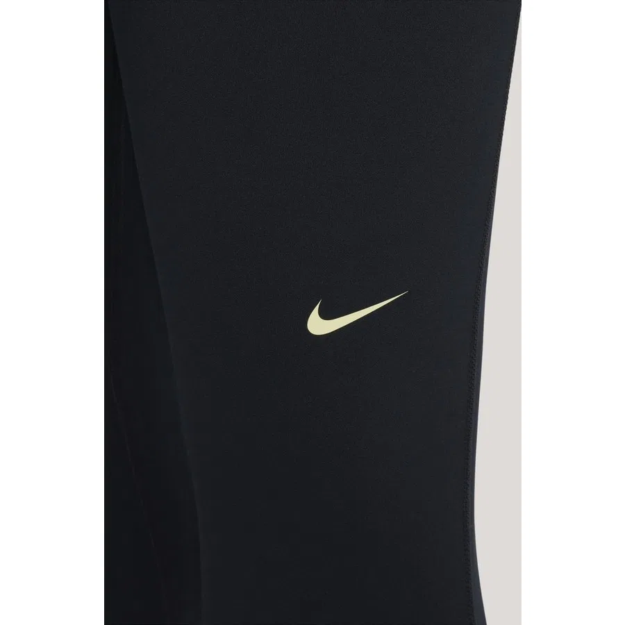 Леггинсы женские с принтом Pro Dri Fit Mid Rise Full Length Leggings Nike, Черный — фото 4