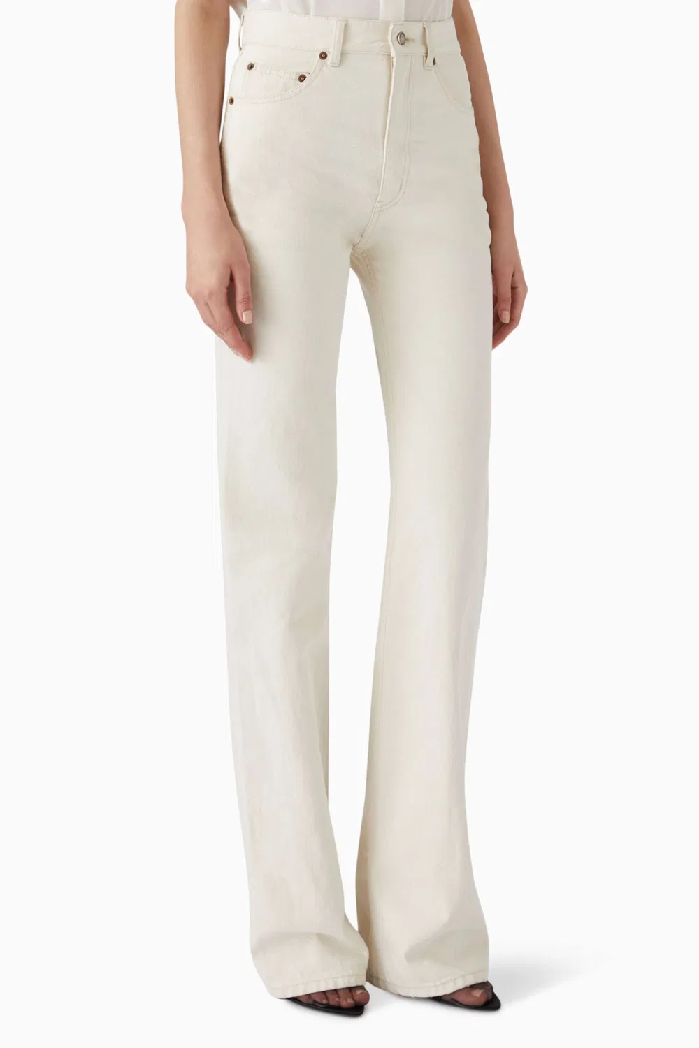 Джинсы расклешенные 70s Flared Jeans SAINT LAURENT