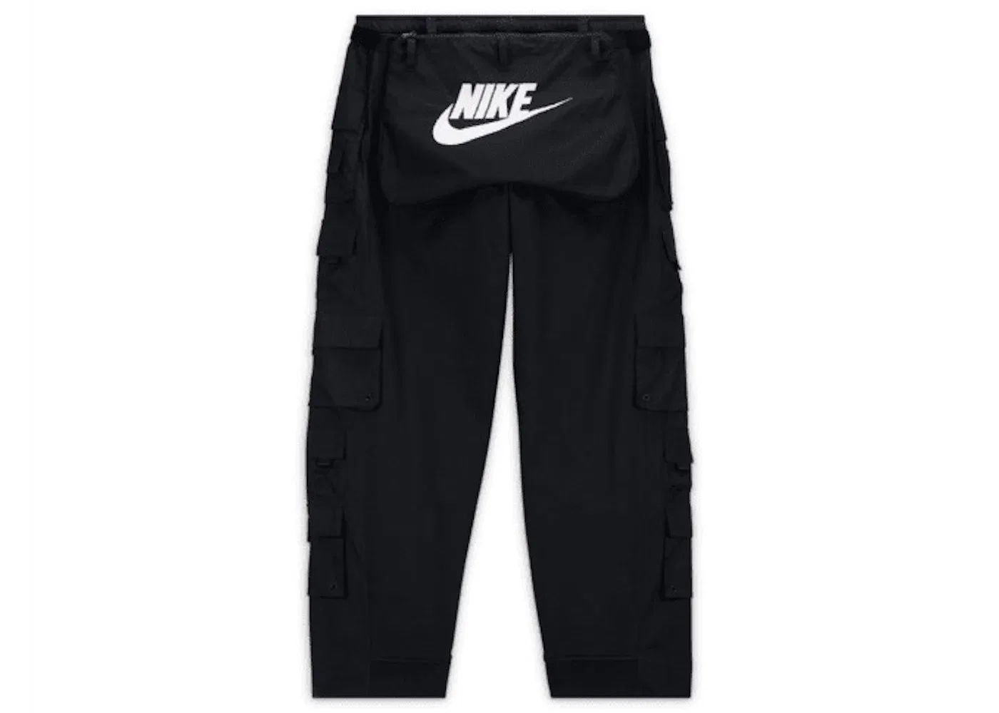 Мужские широкие брюки Nike x Peaceminusone G-Dragon Wide Pants, Black — фото 2