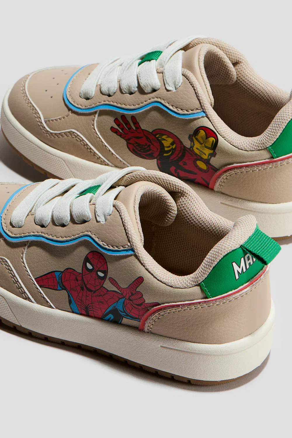 Кроссовки с принтом H&M, Beige/Marvel Comics — фото 4