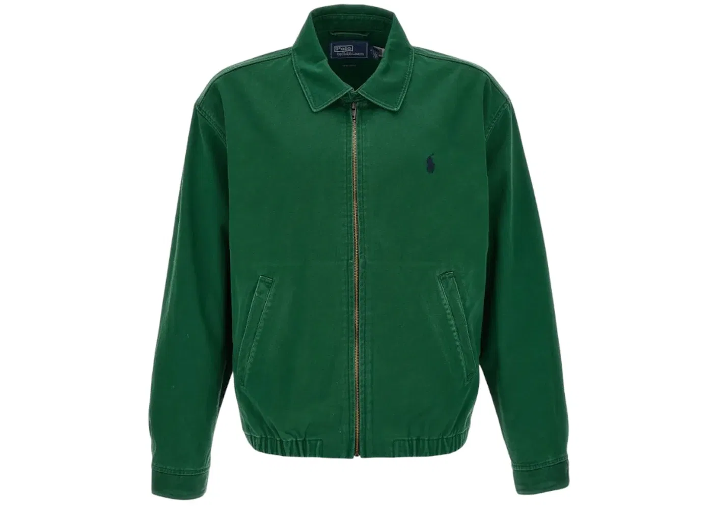 Мужская куртка-виндбрейкер с длинным рукавом Piece-Dyed Twill Polo Ralph Lauren, цвет New Forest