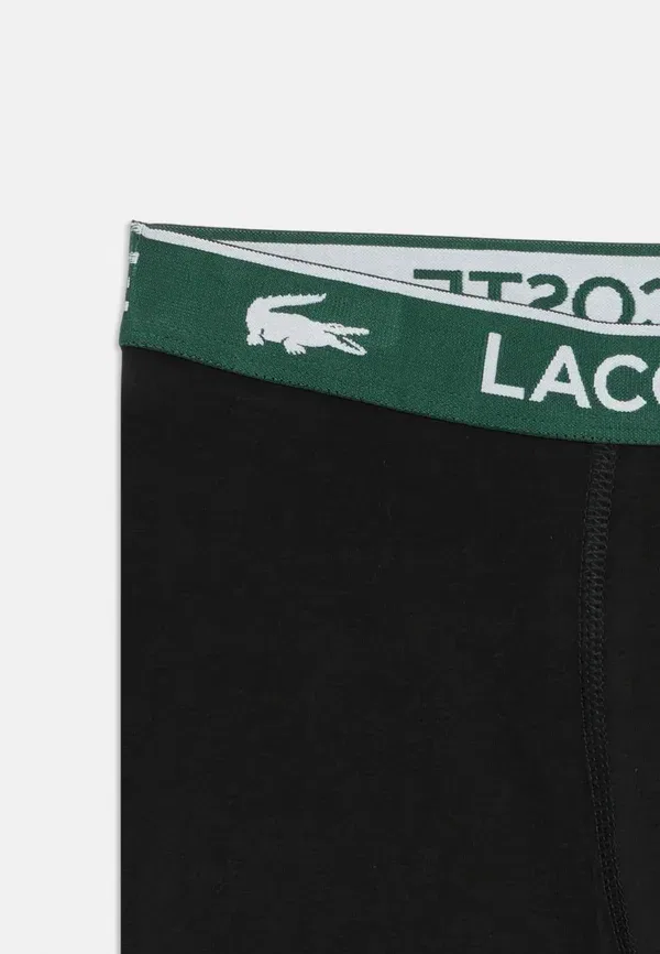 Комплект из 3 боксерских трусов Lacoste, зеленый — фото 4