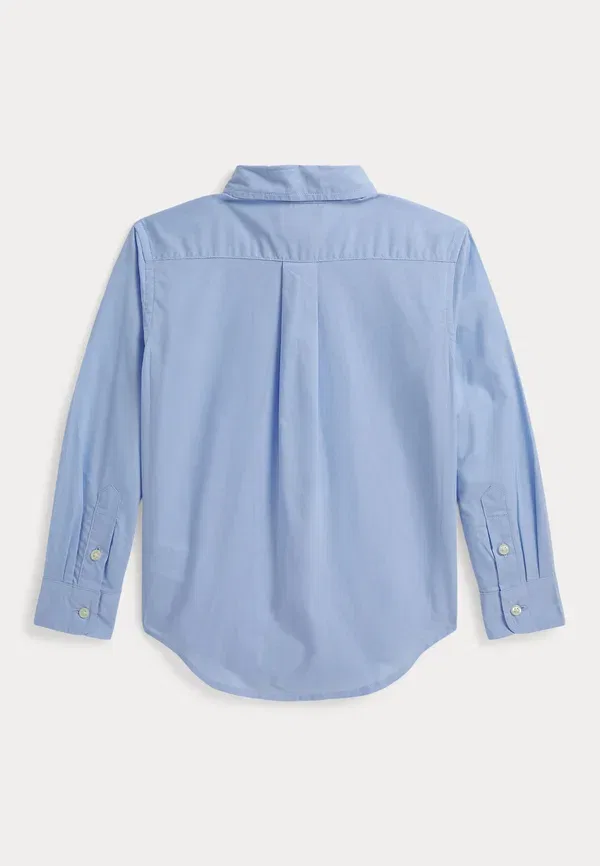 Рубашка хлопок Cotton poplin shirt Polo Ralph Lauren, Austin Blue, синий — фото 2