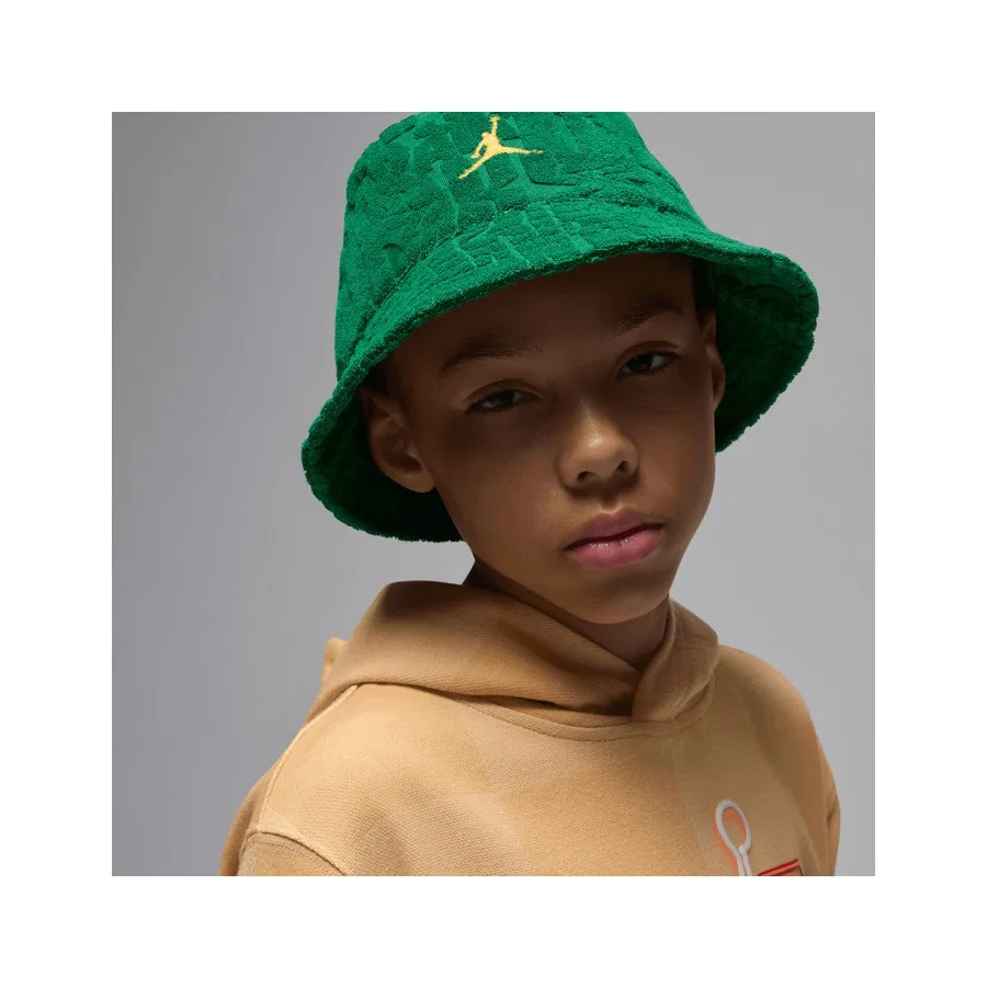 Детский свитшот с капюшоном Nike Jordan JDB MJ Deep Dish Po Hoodie, Черный — фото 3