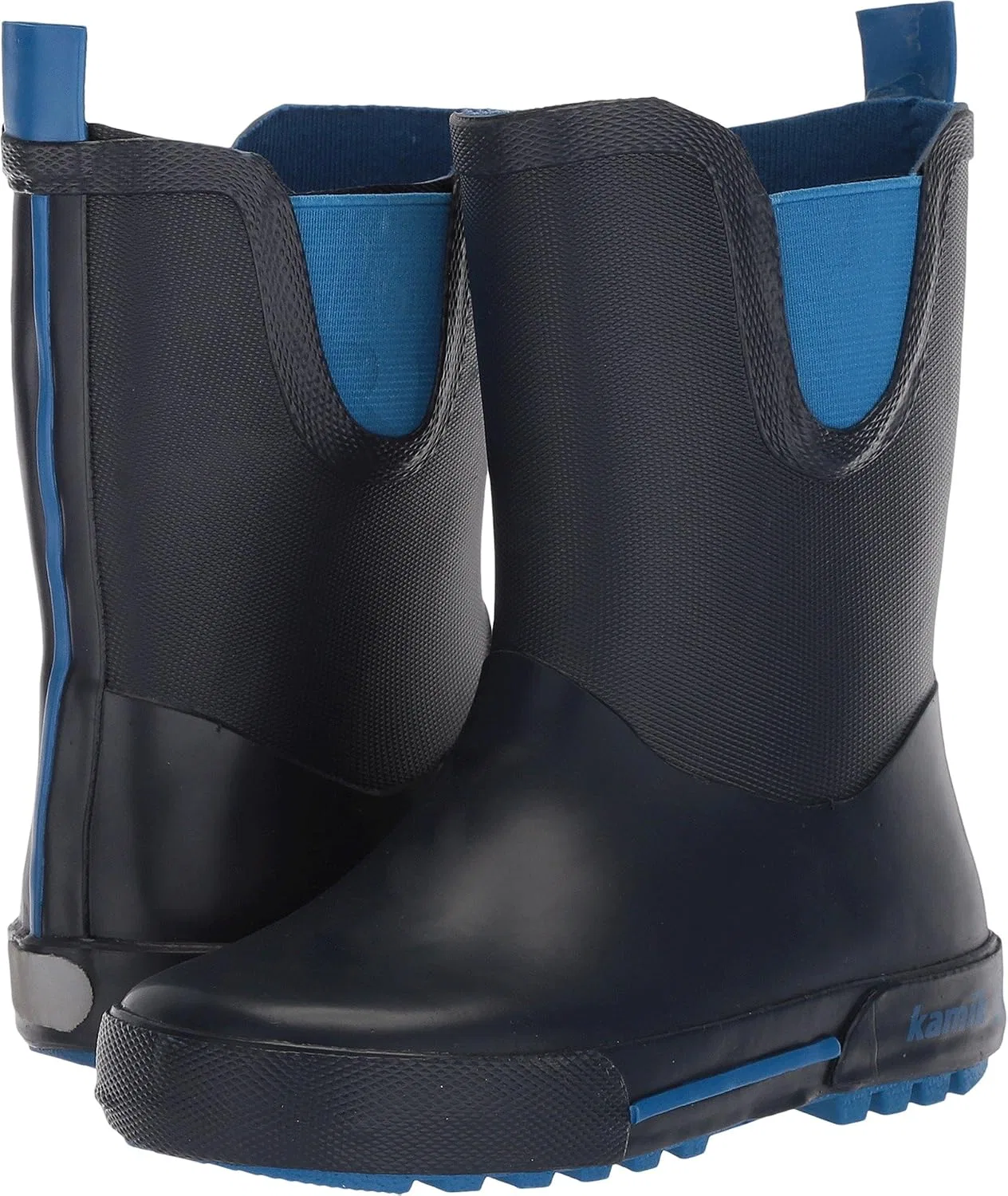 Детские сапоги дождевые RainplayRain Kamik, Navy/Royal Blue