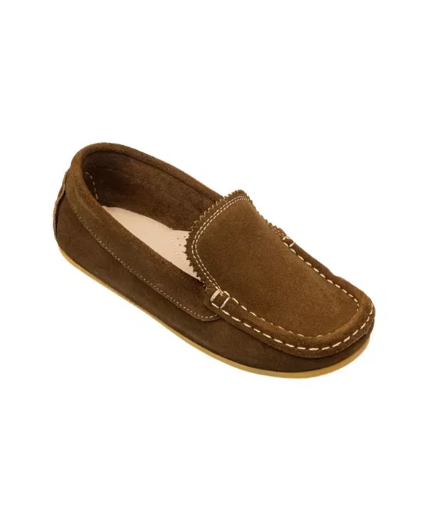 Детские лоферы Antton Driver Moc Elephantito, Chestnut — фото 3