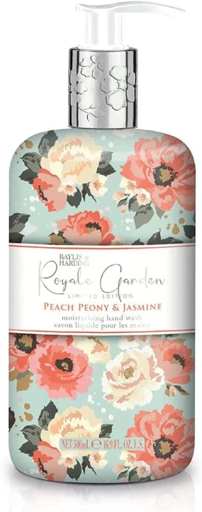 Жидкое мыло для рук «Royale Garden Peach Peony & Jasmine» от Baylis & Harding, 500 мл (6 шт.) Baylis & Harding
