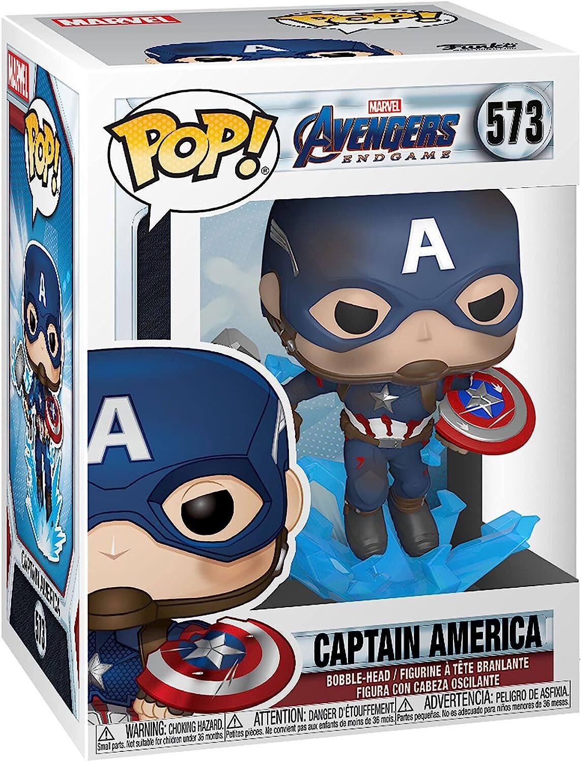 

Фигурка Капитан Америка со сломанным щитом Funko Pop Marvel Avengers Endgame