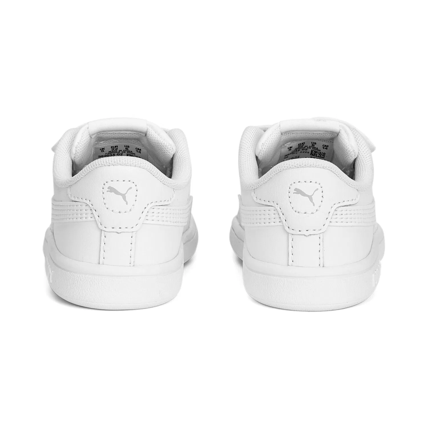 Детские кеды Smash 3.0 Puma, Weiss Grau — фото 2