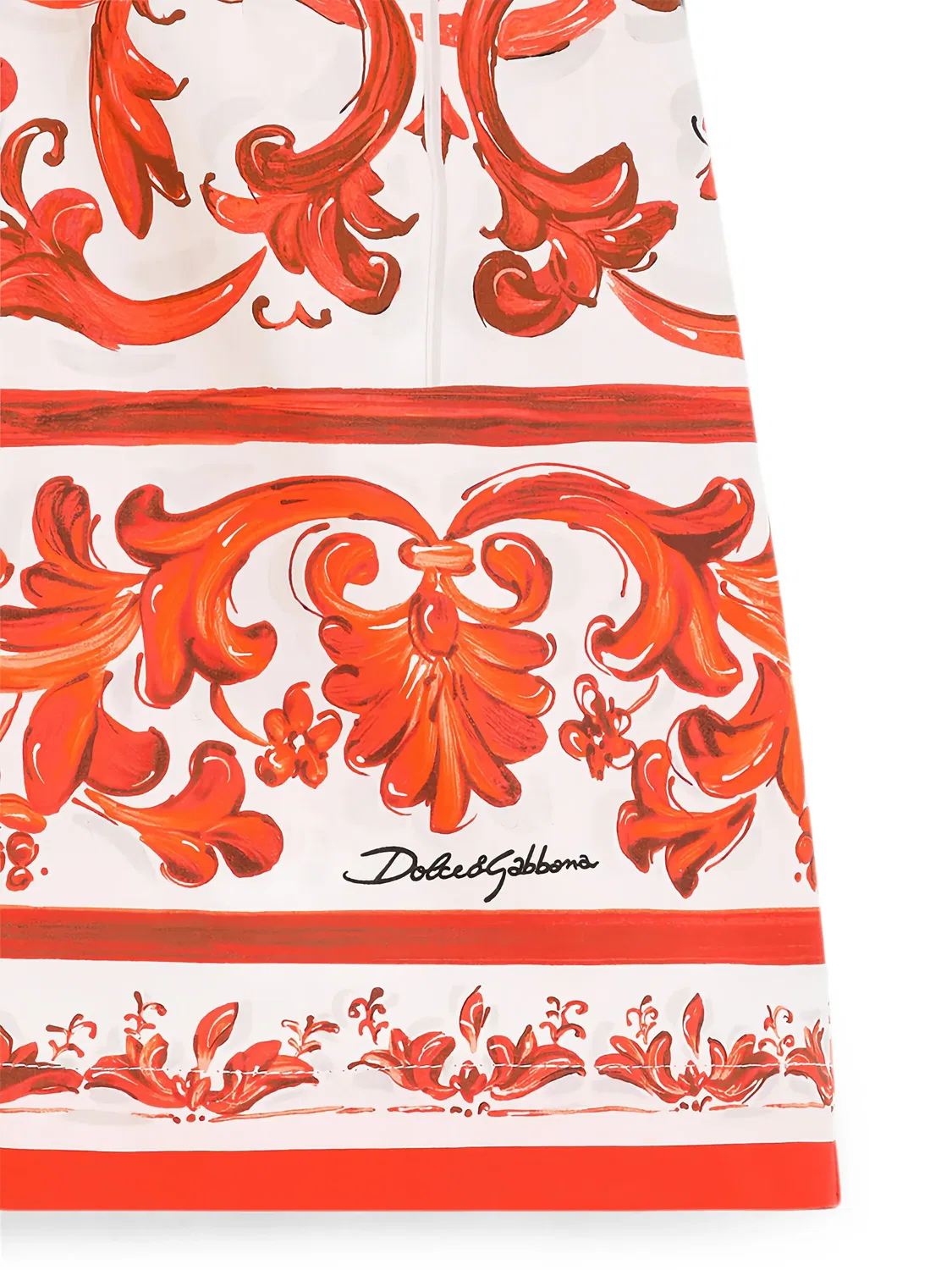 Dolce & Gabbana Комбинезон Majolica белый — фото 2
