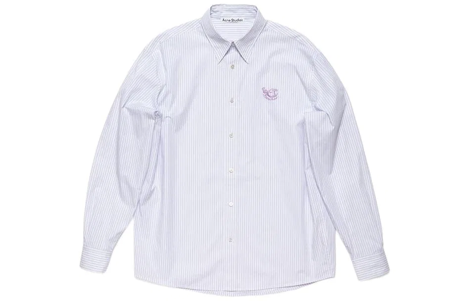 Рубашка SS24 Lilac, Acne Studios