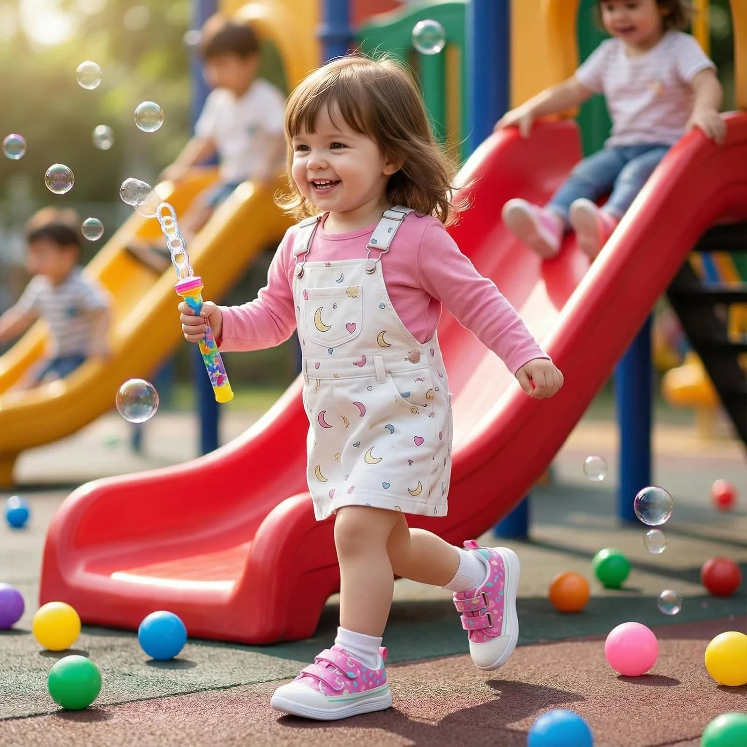Детские кеды для мальчиков и девочек с широким носком STQ KIDS, Rose — фото 2