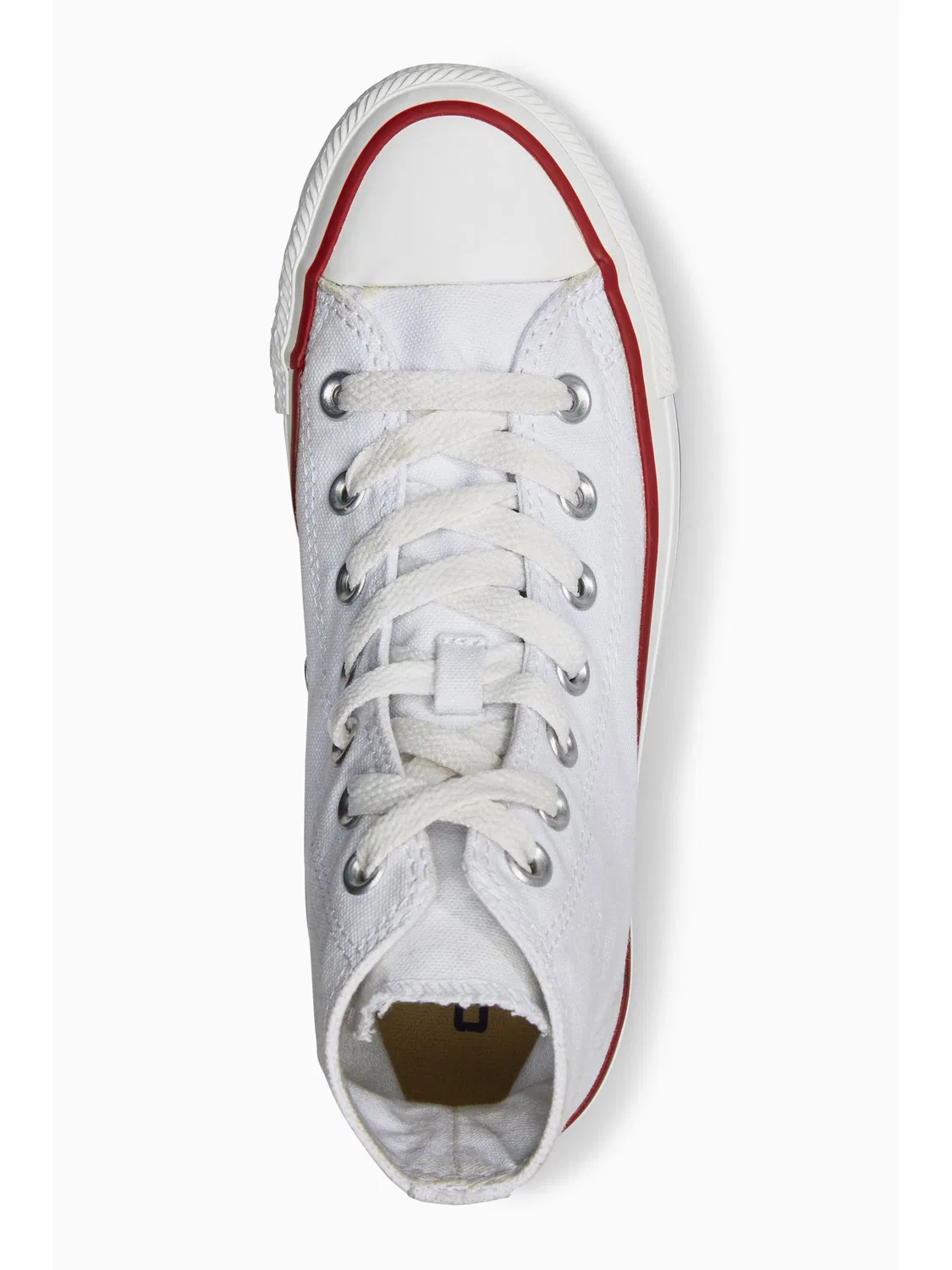 Кеды высокие Chuck Taylor All Star Converse, белый — фото 3