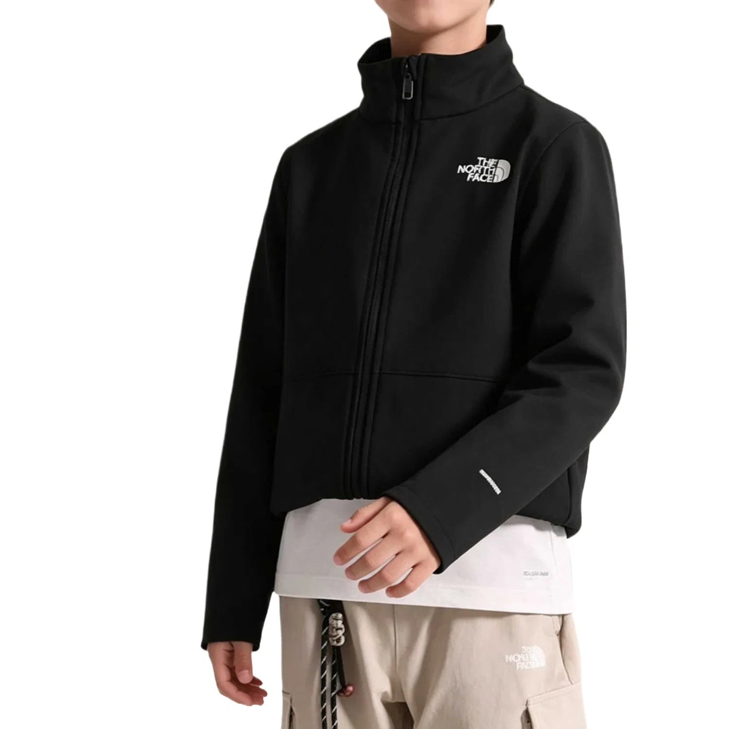 Детская куртка с воротником-стойкой The North Face, Cosmic Black