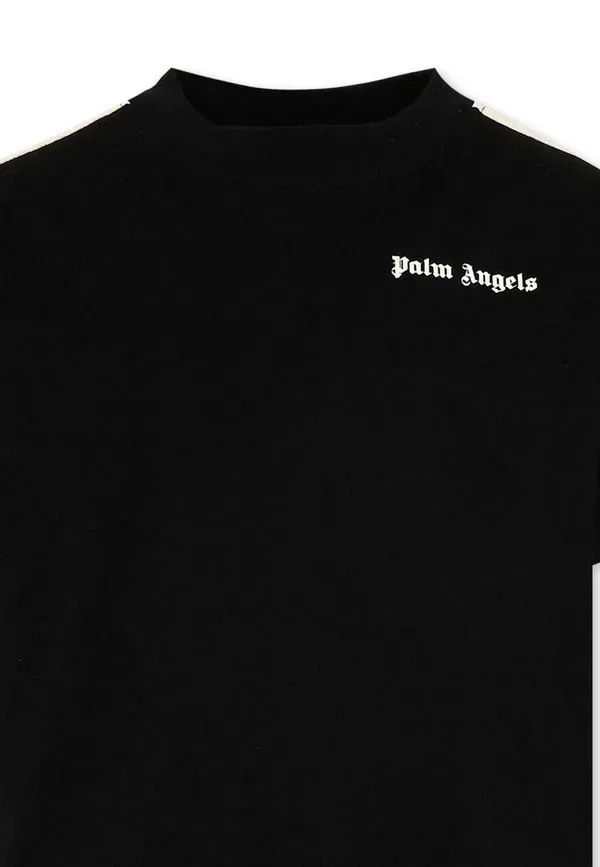 Футболка с принтом Basic T-shirt Palm Angels, черный — фото 3