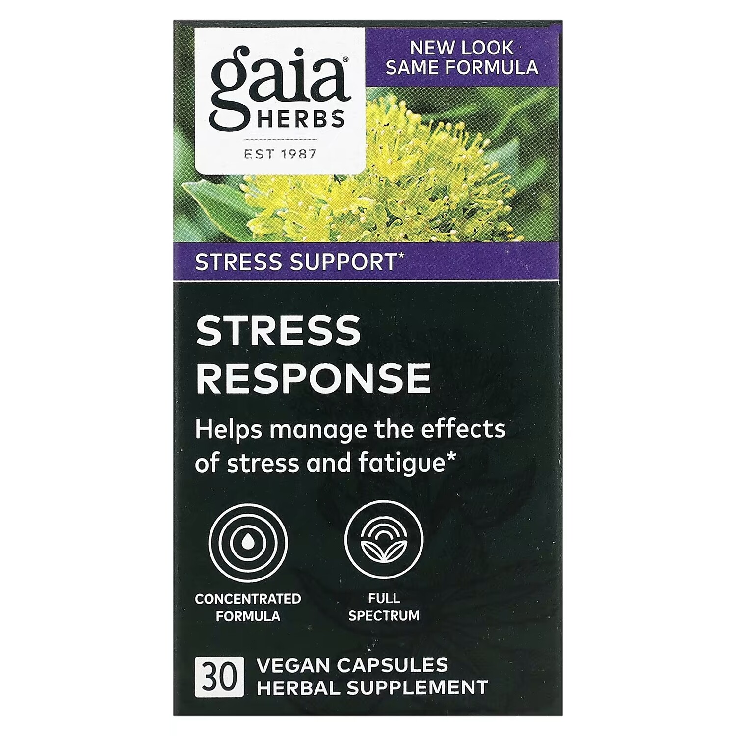 

Средство для Снятия Стресса Gaia Herbs, 30 веганских капсул