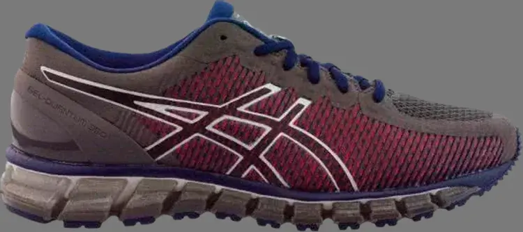 

Кроссовки gel quantum 360 cm 'carbon silver' Asics, серый