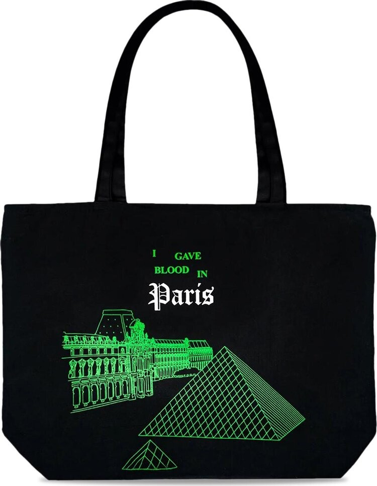 

Сумка Pleasures Blood Tote Black, черный