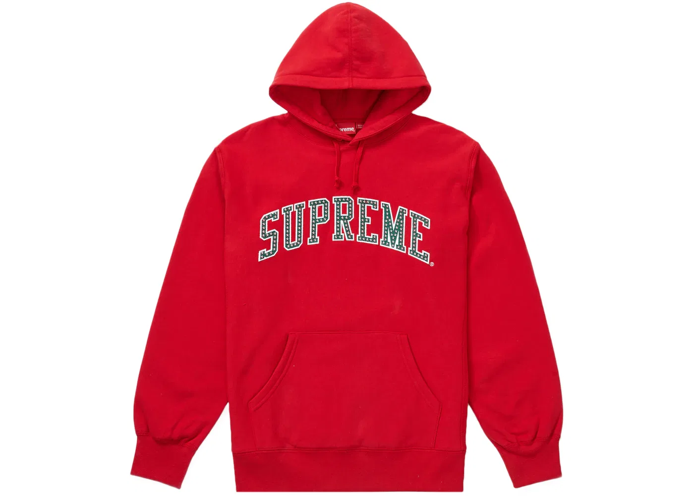 Мужская худи с капюшоном Supreme Stars Arc Supreme, Red