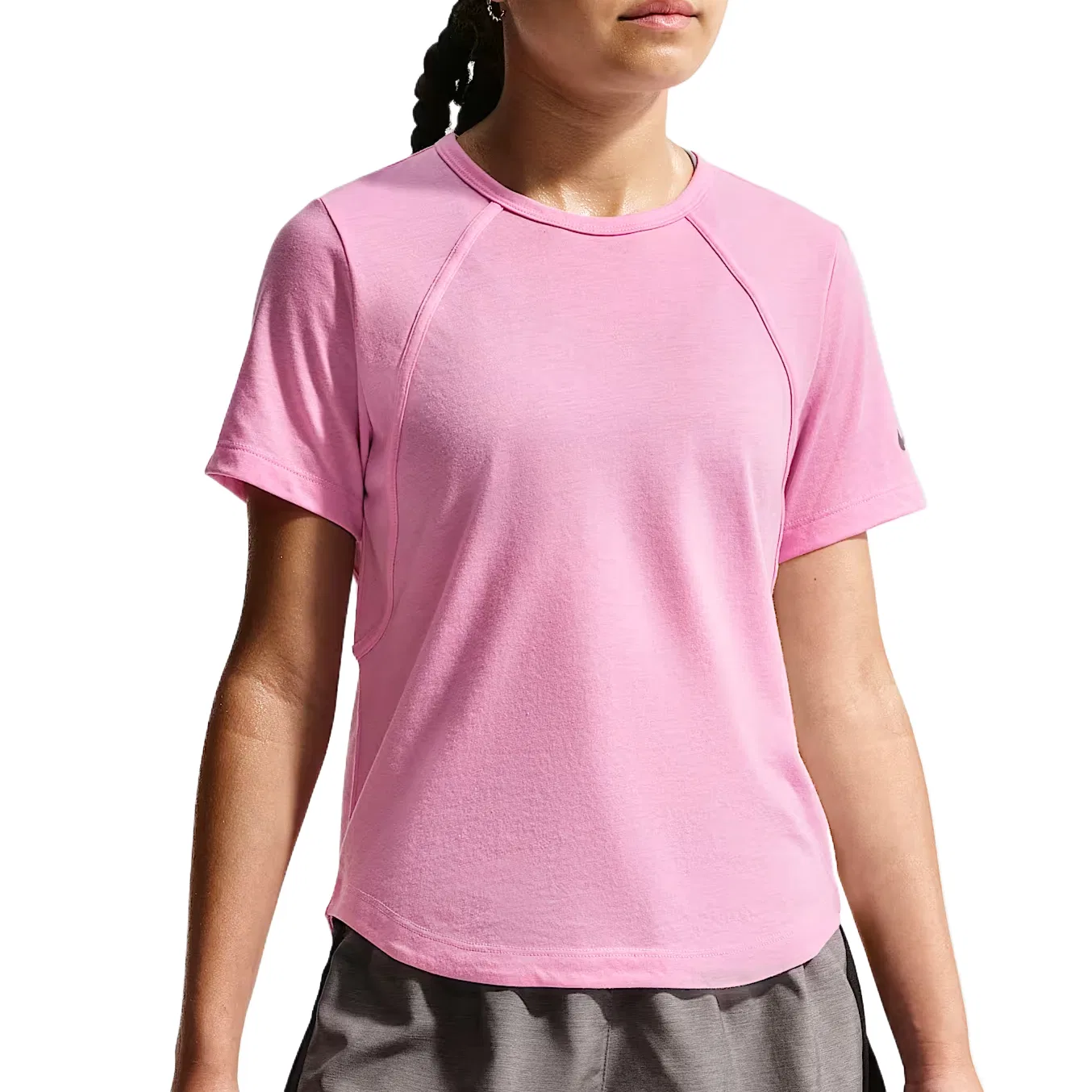 Детский спортивный топ Naughty Pink Nike, Цвет Pink Rising Naughty Pink