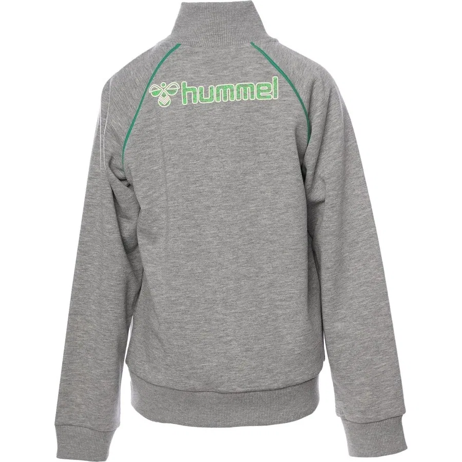 Детская кофта на молнии с принтом Hmlkevin Zip Jacket Hummel, Серый — фото 3