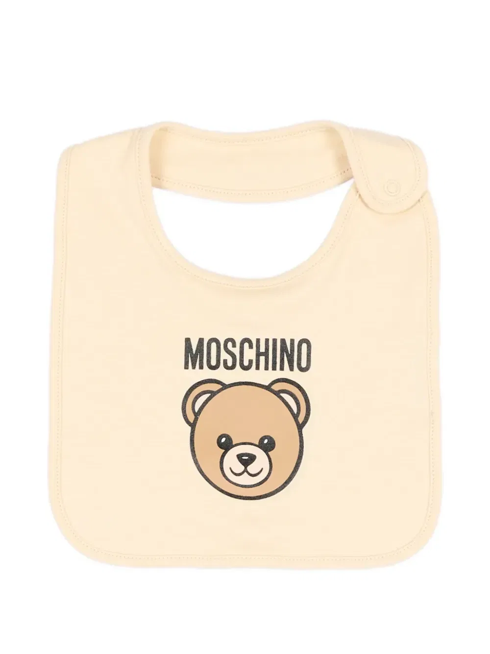 Комплект боди Teddy Bear из трех предметов Moschino Kids, бежевый — фото 3