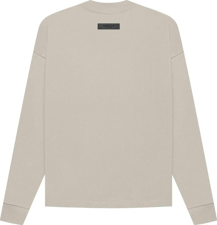 Лонгслив Fear of God Essentials Long-Sleeve Tee 'Smoke', серый — фото 3