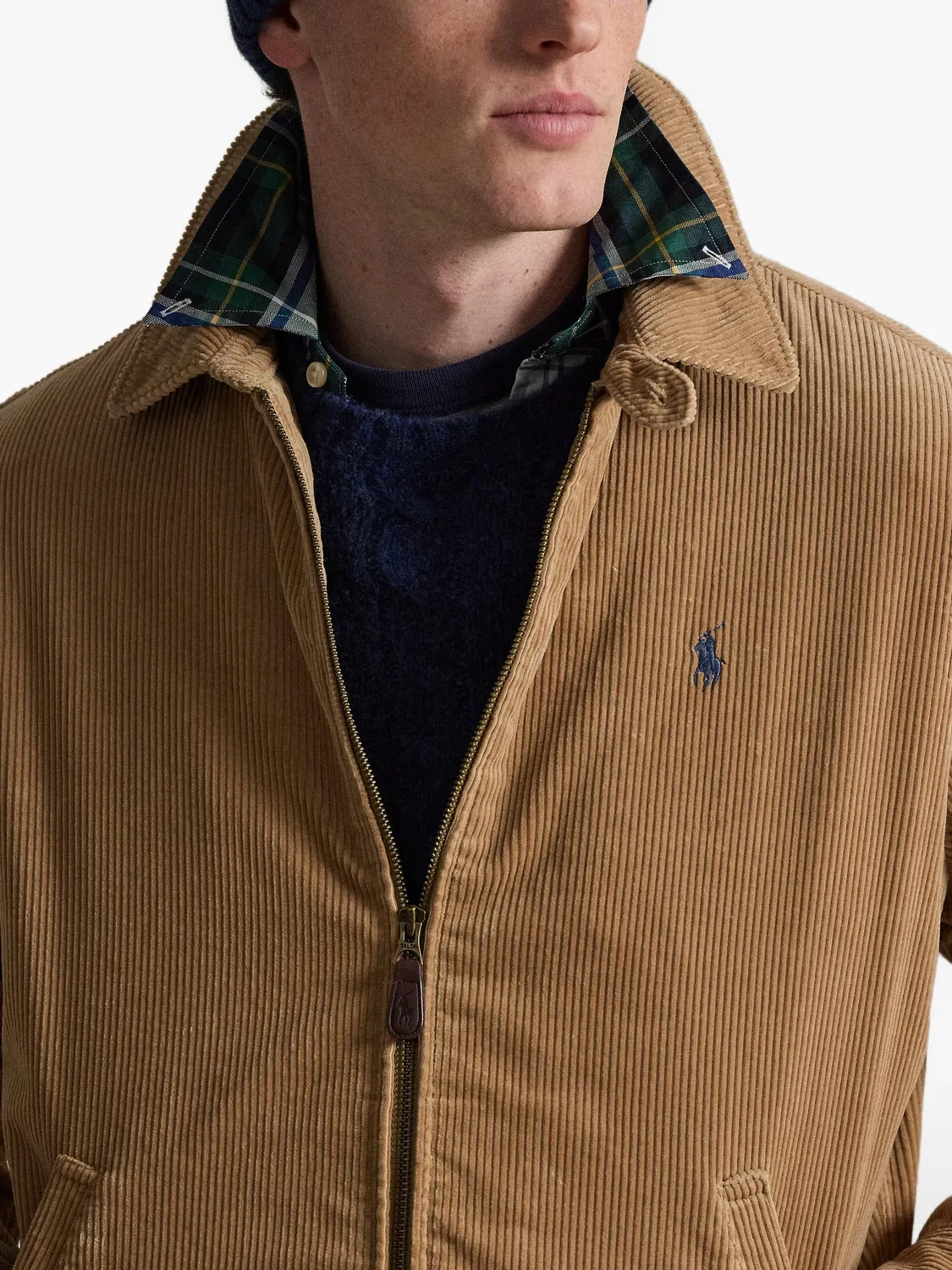 Рубашечная куртка из вельвета Polo Ralph Lauren, нейтральные — фото 3