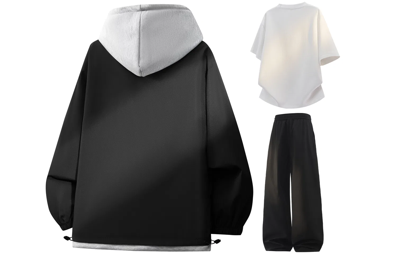 Детский комплект куртка и брюки из ветровки Унисекс Windbreaker Jacket Clothing Sets WARRIOR — фото 4